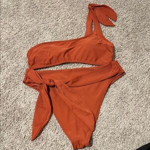 Abercrombie & Fitch Orange Bikini